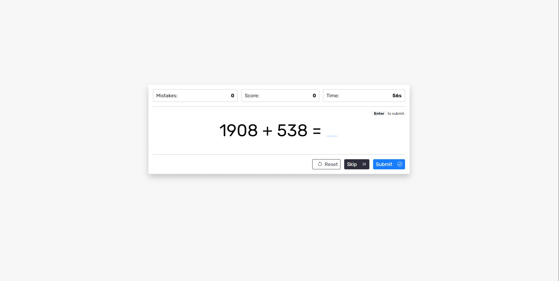 Math Game